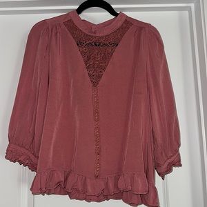 MARC NEW YORK Mauve Blouse